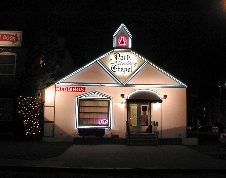 Reno's first wedding chapel, the Park