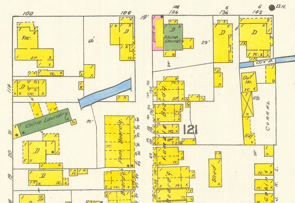 Martha Jackson's house in 1906