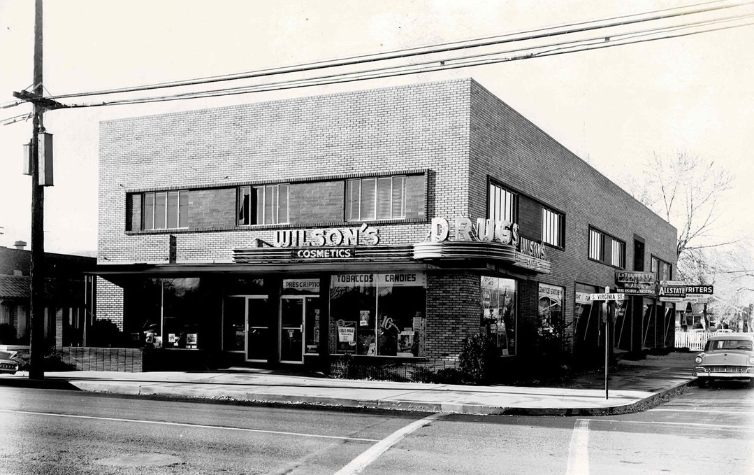 The Pincolini Building in 1956