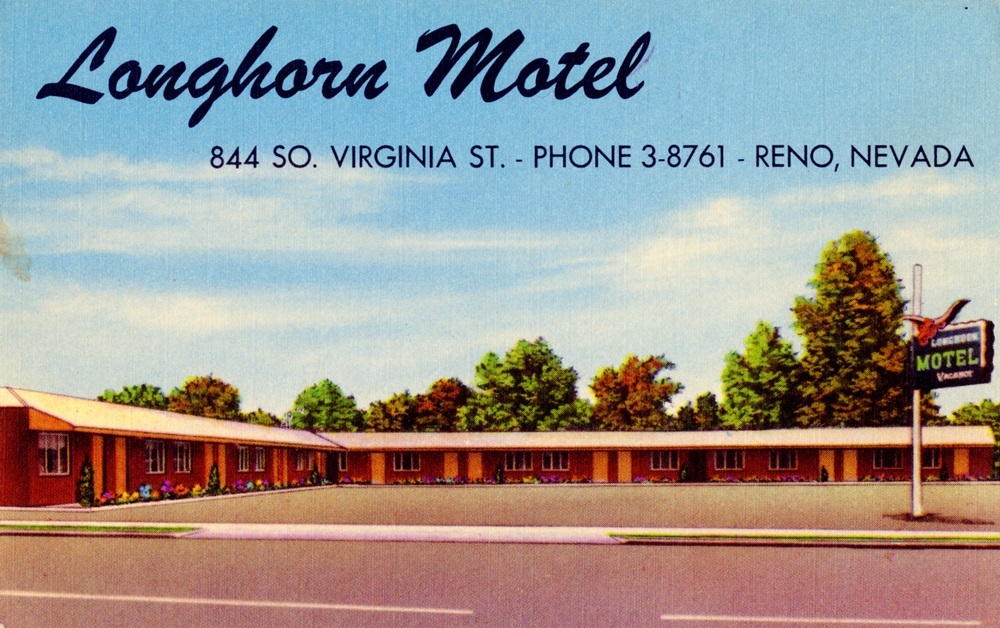 Motel postcard