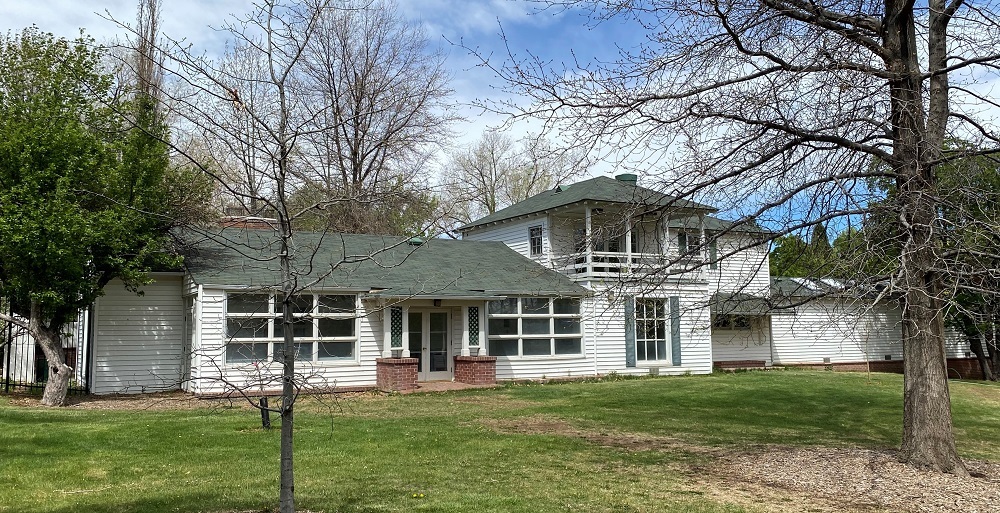 The Herman House main entrance
