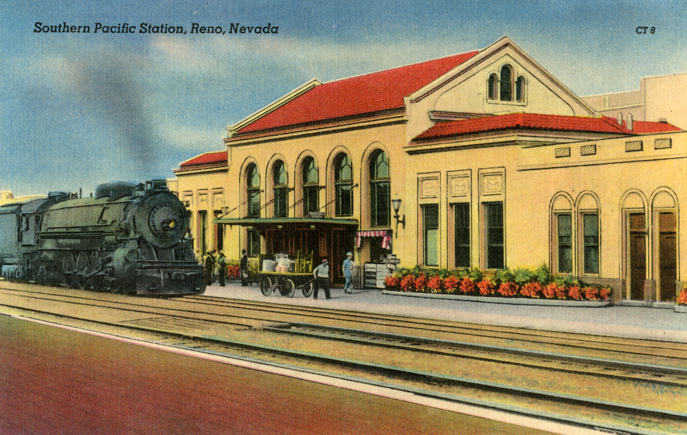 The new depot, ca. 1930 